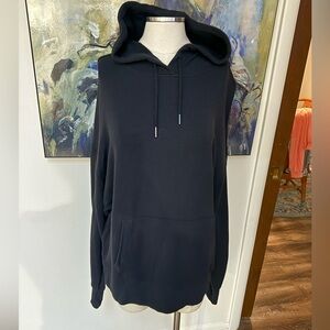 Athleta Black Pullover Hoodie